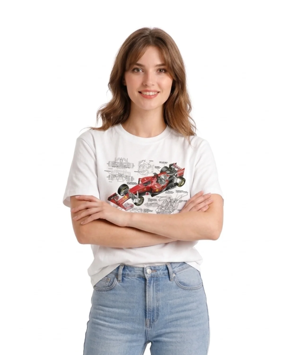 Ferrari Racing Graphic Tee – Unisex