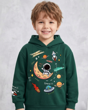 Kids Space Adventure Printed Shirt